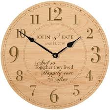 Wedding Wall Clock Or Anniversary Clock Personalized Wedding Gift 1st Wedding Anniversary Gift Personalized Wedding Anniversary Gift Wedding Anniversary Gifts