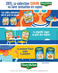 Fleury Michon Traiteur De La Mer Annonce Presse Pro Pour Annoncer Les Innovations Du Printemps 2015 Annonce Traiteur Presse