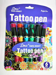 If you like this video share this. Temporary Washable Body Tattoo Gel Pens For Kids The Treasure Box