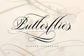 Or maybe you just moved in and you don't like the current look of your home? Butterflies 24491 Script Font Bundles Quote Prints Typeface Butterfly