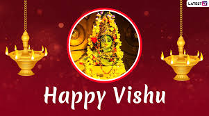 വിഷു, bisu in tulu language) is the hindu new year festival celebrated in the indian state of kerala and nearby tulunadu region of coastal karnataka. Happy Vishu 2020 Greetings Vishu Ashamsakal Messages Wishes Hd Images Whatsapp Stickers And Gifs To Celebrate Kerala New Year Latestly
