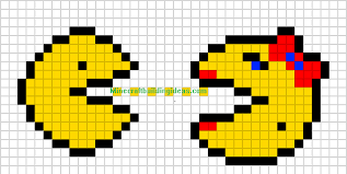 Minecraft Pixel Art Templates Pacman Pixel Art Pixel Art Templates Minecraft Pixel Art