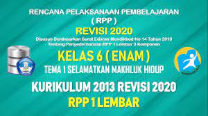 Tema 2 persatuan dalam perbedaan. Rpp 1 Lembar Kelas 6 Tema 1 Sd Mi Kurikulum 2013 Tahun Pelajaran 2021 2022 Datadikdasmen Com