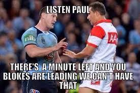 Mark kolbe/getty images paul gallen, boyd cordner and billy slater playing for the kangaroos in 2014. Nrl Memes