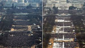 Est, streamed online most members of congress are expected to attend the ceremony, as are three of the four living former presidents: 2009 Vs 2017 Comparing Trump S And Obama S Inauguration Crowds Abc News