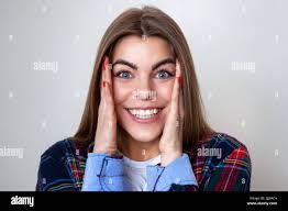 Amazed women hi-res stock photography and images