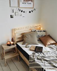 Earthy Minimal Small Room Decor Apartment Bedroom Decor Small Room Decor Natural Home Decor