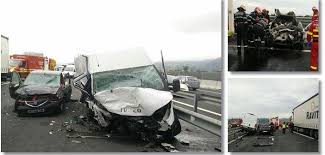 Foto / accident de proporții pe autostrada a1. Accident Teribil Pe Autostrada Vestului 4 Morti Si 3 Raniti O Masina