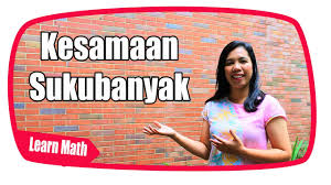 Salam para bintang kali ini kita akan membahas materi tentang kaidah pencacahan. Kesamaan Sukubanyak Youtube