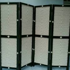 Sekat ruangan minimalis dari rotan. Pembatas Ruangan Rotan Sintetis 4 Pintu Shopee Indonesia