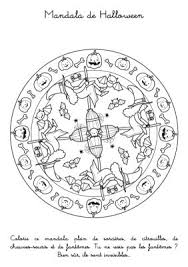 On dirait une couronne de l'avent, et pourtant, on est encore très sympa, une enquête pour halloween, une facile pour les petits qui permet de donner plus d intérêt à. Coloriage A Imprimer Mandala Pour Halloween