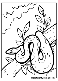 There's something for everyone from beginners to the advanced. Snake Coloring Pages Updated 2021