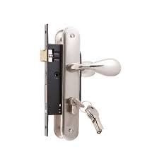Double cylinder deadbolts have a keyed cylinder on both sides. China Entrance Door Lock Double Sided Key Door Handle Lock Mortise Door Lock Set China Mortise Lock Set Door Lock Set