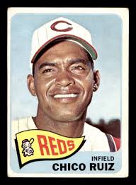 1965 Topps Baseball #554 Chico Ruiz VG/EX *f2