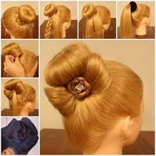 Jan 17, 2018 · create a loop. Diy Braided Bow Bun Hairstyle Video