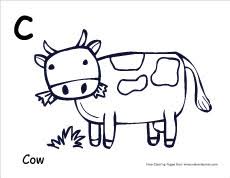 Letter c coloring pages for toddlers. Letter C Writing And Coloring Sheets