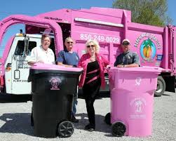 Our grocery stores are drowning in orange and pink. Breast Cancer Awareness The Waste Industry Goes Pink Waste And Recycling Workers Week