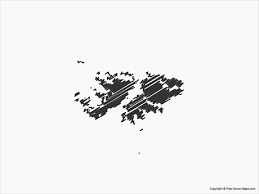 Vector Map Of The Falkland Islands Islas Malvinas Sketch Free Vector Maps