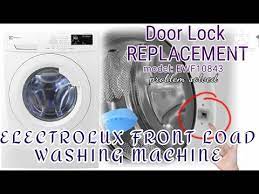 Electrolux Front Load Door Lock Replacement Model Ewf10843 Javiera Zurina Vlog 33 Youtube