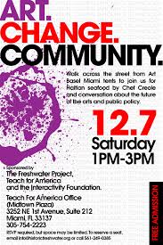 Liste der beliebtesten poster in basel. Free Art Basel Talk Art Change Community 12 7 2013 Interactivity Foundation Engaging Citizens In The Exploration And Development Of Possibilities For Public Policy