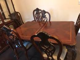 Chairs 20 x 20.5 x 41h. Kathy Ireland Dining Room Set With Eight Chairs And Hutch For Sale In Lakewood Co Offerup