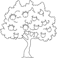 Pruni, ciresi, piersici, meri, meri padureti, peri. Desene Cu Copaci De Colorat Imagini È™i PlanÈ™e De Colorat Cu Copac