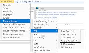 manufacturing data collection process and tables microsoft