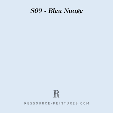 S09 Bleu Nuage Nuage Peinture Ressource Ressource