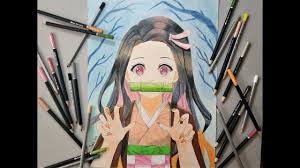 Touch device users, explore by touch or with swipe gestures. How To Draw Nezuko From Demon Slayer Drawing For Kids