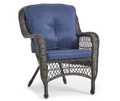 Real Living Westbrook All Weather Wicker Cushioned Patio Chair Big Lots Patio Chairs Cozy Seats Patio Seating Sets