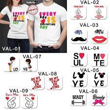 Top news 24 februari 2021. Jual Kaos Dewasa Couple Tema Valentine Dapat 2 Pcs Kaos Jakarta Timur Lito Shop Tokopedia