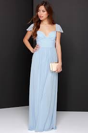 Mystic Evening Of Bliss Light Blue Maxi Dress 74 Lulu S Lookastic