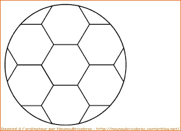 Ballon De Foot A Colorier Ou A Decorer Ballon De Foot Ballon Fete De Football