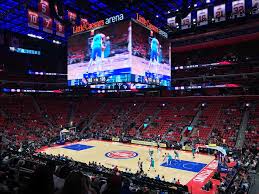 Little Caesars Arena 100 Level Sideline Basketball Seating