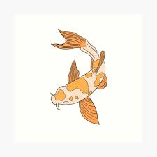 See more ideas about orange fish, aquarium fish, fish tank. Pink Koi Fish Art Print By Hannahmoran Redbubble