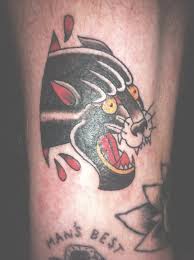 Maybe you would like to learn more about one of these? Traditional Panther Tattoo By Chris3290 On Deviantart