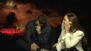 The actress discussed the film on the. Godzilla Interview With Aaron Taylor Johnson Elizabeth Olsen Rockklassiker Youtube