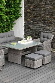 Outliv Kalibo Sitzgruppe 6 Teilig Geflecht Aussenmobel Loungemobel Garten Gartenmobel Sets