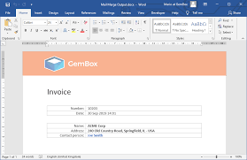 Mail merge is a useful tool that will allow you to easily produce multiple letters, labels, envelopes when you are performing a mail merge, you will need a word document (you can start with an. Powerful Mail Merge Process In C Vb Net Applications