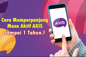 Cara perpanjang masa aktif axis. Cara Memperpanjang Masa Aktif Axis Sampai 360 Hari 1 Tahun