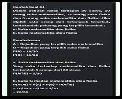 A1 peluang kejadian saling lepas. Peluang Kejadian Majemuk For Android Apk Download