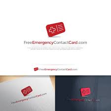One is a list of the contact numbers which you can save to your. Free Emergency Contact Card Logo Logo Design Contest 99designs