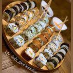 best sushi and wok at blanco ألذ سوشي وأحسن ووك في youtube food sushi feta cheese