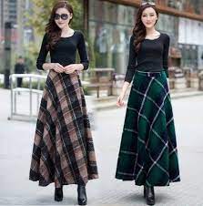 61 Trendy Skirt Long Winter Products Long Plaid Skirt Wool Skirt Outfit Maxi Skirt Outfits