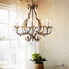 See more ideas about chandelier, french country chandelier, country chandelier. French Style Chandelier Light With Candle Metal Multi Light Pendant With Clear Crystal Beautifulhalo Com