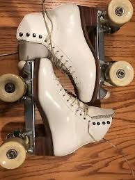 Women Harlick Roller Skates With Atlas Plates Size 10 5 Heel