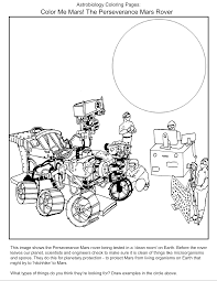 Color the mars helicopter with a robotics technologist from the mars helicopter team. Astrobiology Coloring Pages Astrobiology