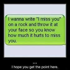 Some people may remember the funny quotes, some the meaningful ones but there are famous movie quotes that everyone knows… i find it amazing how many times a day i hear colleagues and friends using famous movie quotes when chatting or usually to make a point. I Hope You Get The Point Here Love Quotes Funny Quotes Quote Miss You Jokes Lol Funny Quote Funny Quotes Funn Love Quotes Funny Funny Text Messages Funny Texts