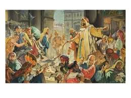 Jesus Removing The Money Lenders From The Temple Giclee Print Mcconnell Art Com Jesus Wall Art Money Lender Online Wall Art