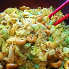 Cashew Cabbage Recipe Cabbage Recipes Whole Food Recipes Veggie Dishes